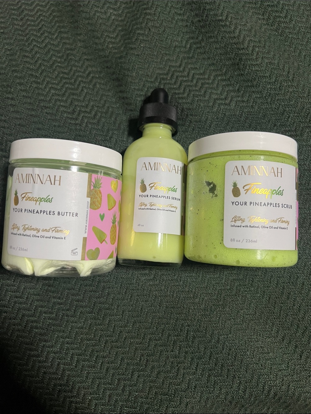 Aminnah Fineapples Body Bundle!